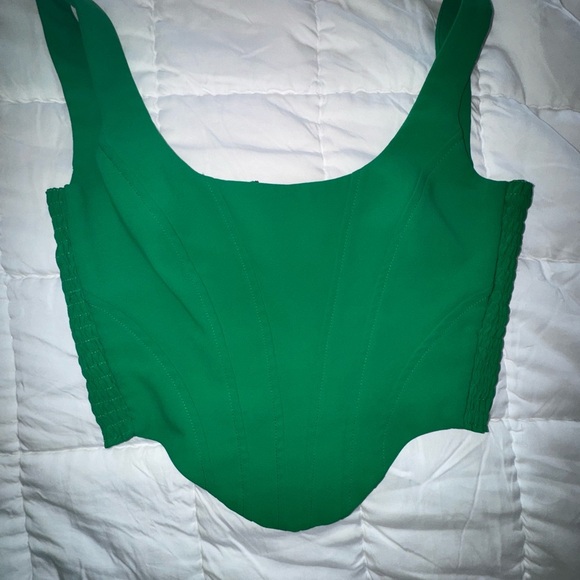 Amanda Uprichard Two-Piece Set in Jungle Green-Dale Skort & Fisher Top - Picture 7 of 12